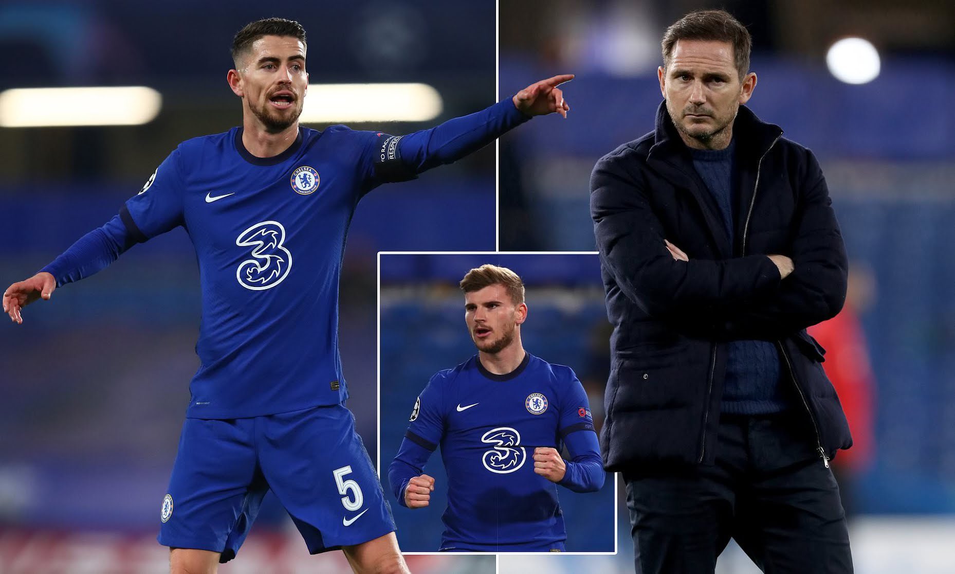 Lampard reveals Jorginho reaction to Werner becoming Chelsea’s penalty-taker