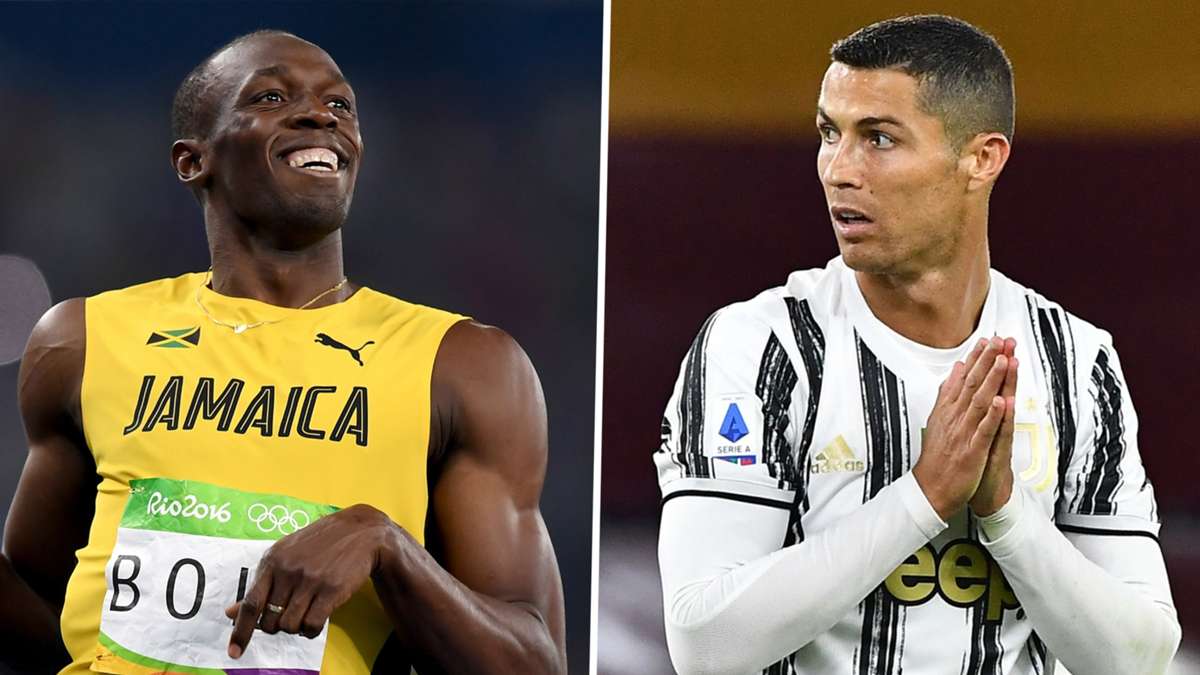 Cristiano Ronaldo is definitely faster than me, says Usain Bolt