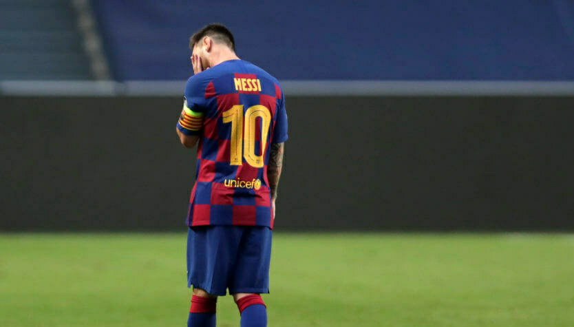 Lionel Messi left dejected after six Barcelona players blacklist him