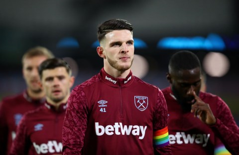Declan Rice tells friends why he would join Chelsea over Man Utd