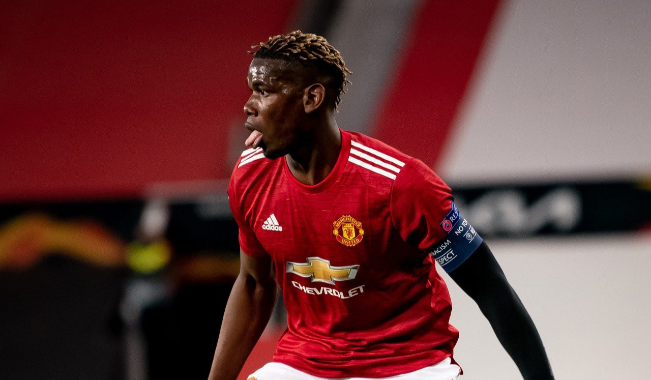 Pogba reacts to Solskjaer replacing him at half-time during Man Utd’s win over Granada