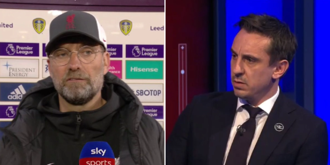 Furious Klopp & Neville involved in heated row over Liverpool’s Super League plans