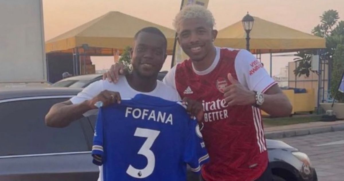 Leicester’s Wesley Fofana speaks out after he’s pictured wearing Arsenal shirt