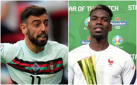 Bruno Fernandes sends message to Pogba after France’s win over Germany