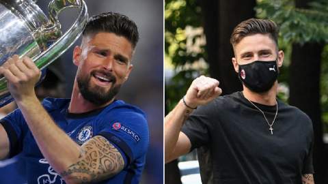 Olivier Giroud sends farewell message to Chelsea as he move to AC Milan
