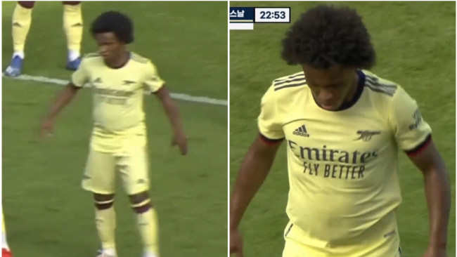 ‘Fat’ Willian pre-season picture explained after Arsenal fans blast winger