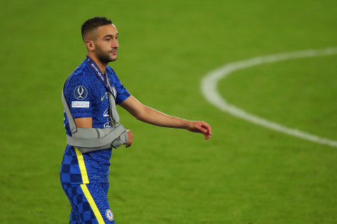 Tuchel gives Hakim Ziyech injury update after Super Cup victory over Villarreal
