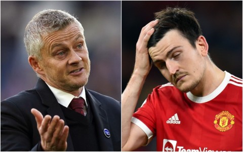 Man Utd player criticizes Solskjaer for making Harry Maguire captain in heated meeting
