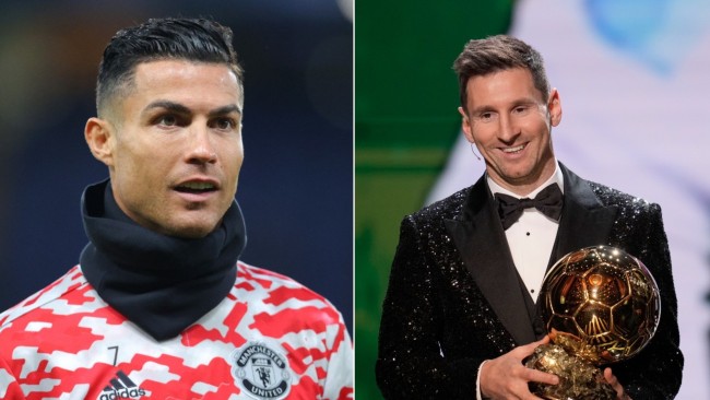 Cristiano Ronaldo aims dig at Lionel Messi over Ballon d’Or win