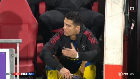 Ronaldo’s angry words towards Rangnick after Man Utd substitution sparked angry reaction