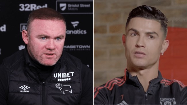 Wayne Rooney disagrees with Ronaldo over Man Utd target