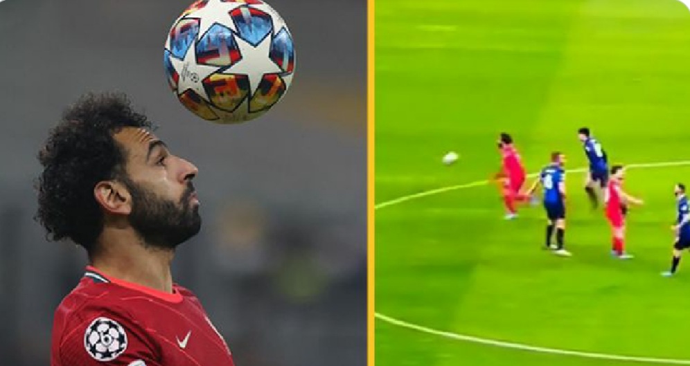 Liverpool fans fume as referee blows for half-time with Mo Salah through on goal