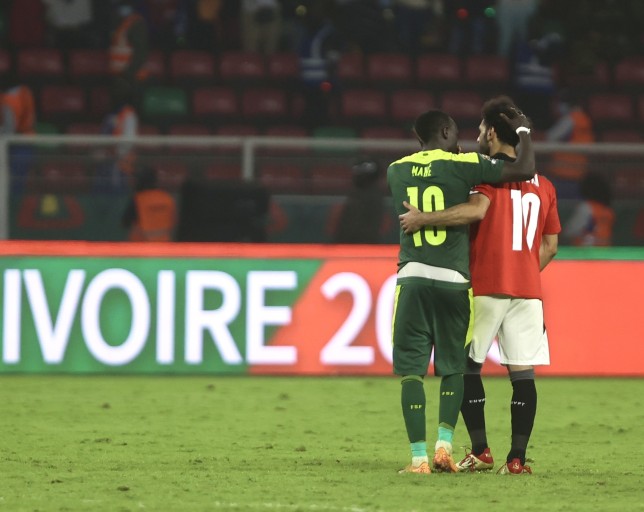 Mane reveals what he told Mo Salah after Senegal beat Egypt in AFCON final