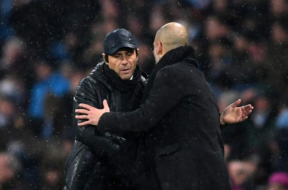 Guardiola reveals he has ‘learnt a lot’ from Antonio Conte as a manager