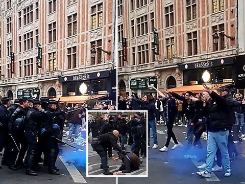 Chelsea fans tear gassed by French police after chanting Abramovich’s name