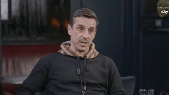 Gary Neville claims only one Man Utd player is good enough to play for Man City