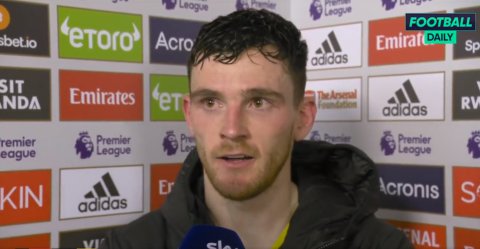 Liverpool star Andy Robertson hails Arsenal duo after Emirates win