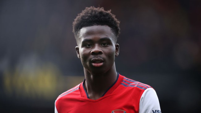 ‘He just embarrassed me’ – Bukayo Saka names his toughest opponent at Arsenal