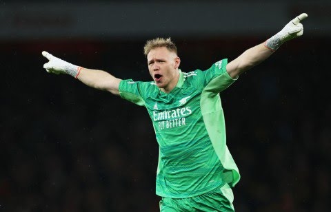 Ramsdale mocks Rob Holding after Arsenal’s win over West Ham