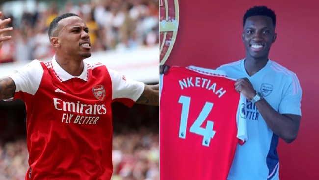Gabriel take swipe at Arsenal fans over reaction to Eddie Nketiah announcement