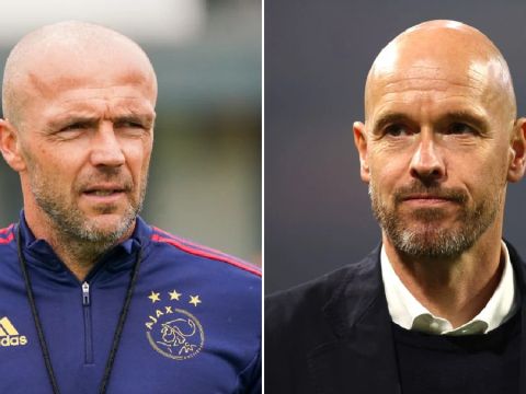 Ajax boss Schreuder takes swipe at Erik ten Hag & responds to Man Utd’s double transfer raid