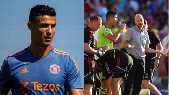 Ronaldo openly criticizes Erik ten Hag’s tactics in Man Utd training