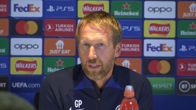 Graham Potter rules two Chelsea players out of his first game in charge