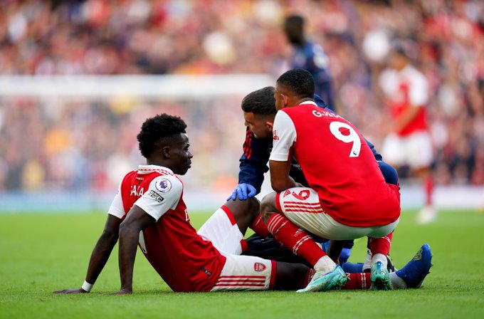 Arteta gives Bukayo Saka injury update after World Cup scare in Forest beating