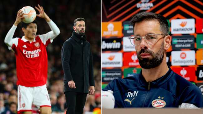 PSV boss Van Nistelrooy names the only ‘challenge’ Arsenal face in Premier League title race