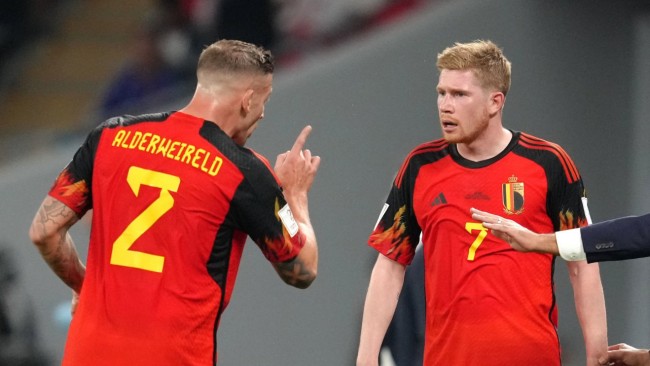 Kevin De Bruyne explains bust-up with Alderweireld after Belgium beat Canada