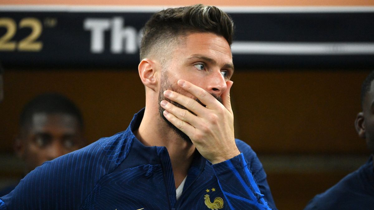 Deschamps reveals why Giroud had to go off in 41st minute of World Cup final