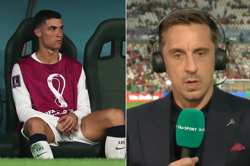 Gary Neville sends brutal message to Cristiano Ronaldo after Portugal snub