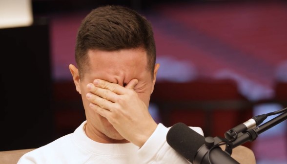Ander Herrera leaves Man Utd interview in tears as he speaks about “painful” exit