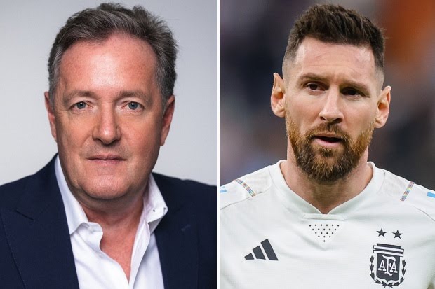 Piers Morgan names four greatest footballers in history after Messi’s display vs Croatia