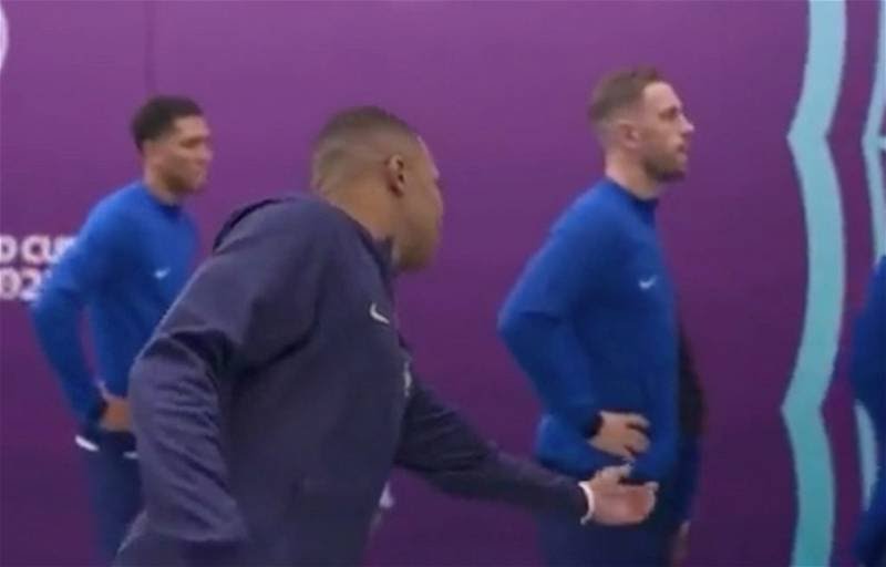 England vs France: Kylian Mbappe brutally blanked by Kyle Walker in tunnel
