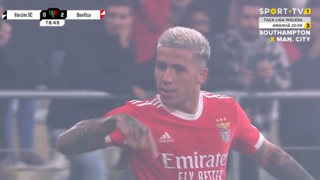 Enzo Fernandez hints he’s rejecting Chelsea move in Benfica win over Varzim