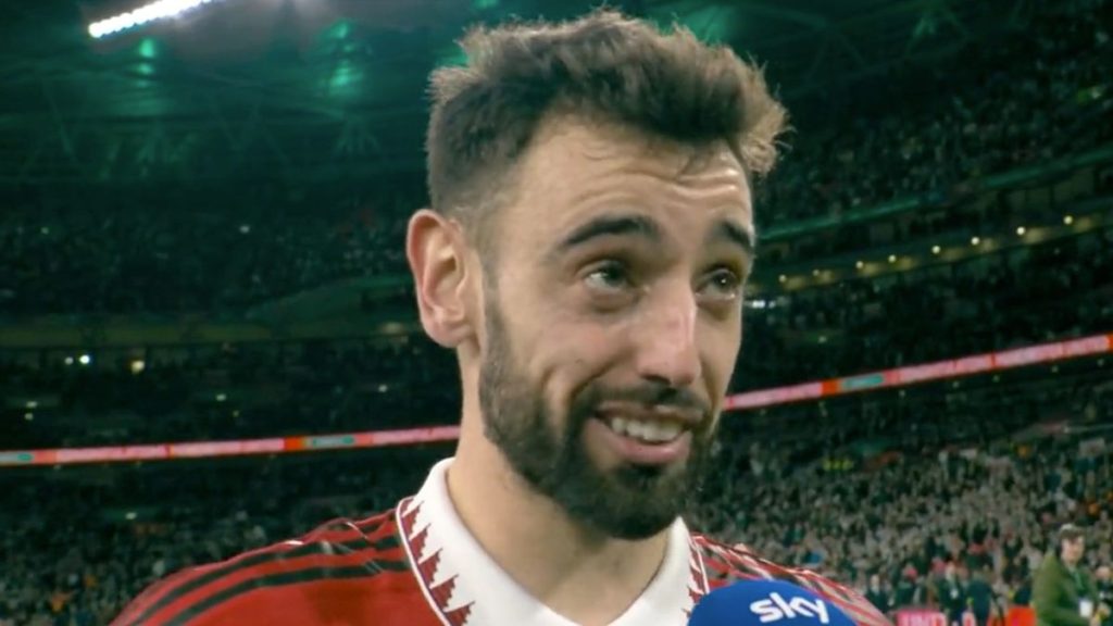 Bruno Fernandes ignores Erik ten Hag demand after Carabao Cup win