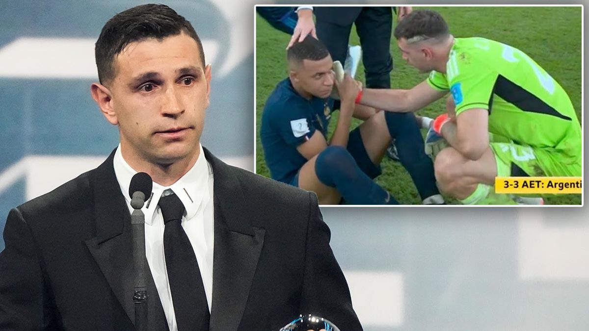 Emiliano Martinez reveals what he told Mbappe after World Cup win before mocking him