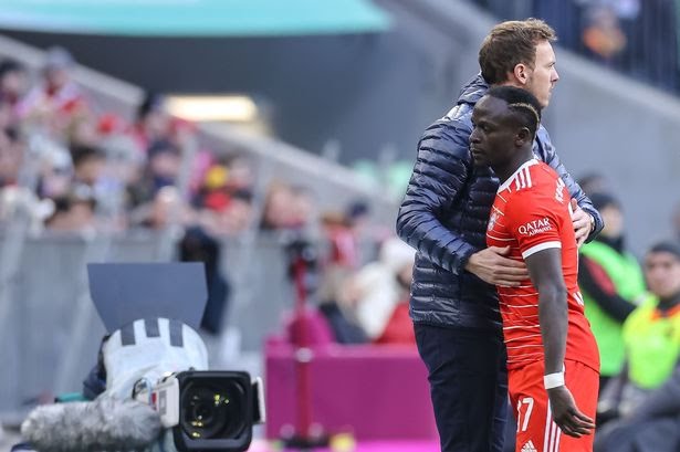 Julian Nagelsmann involved in bust-up with Sadio Mane before Bayern sack