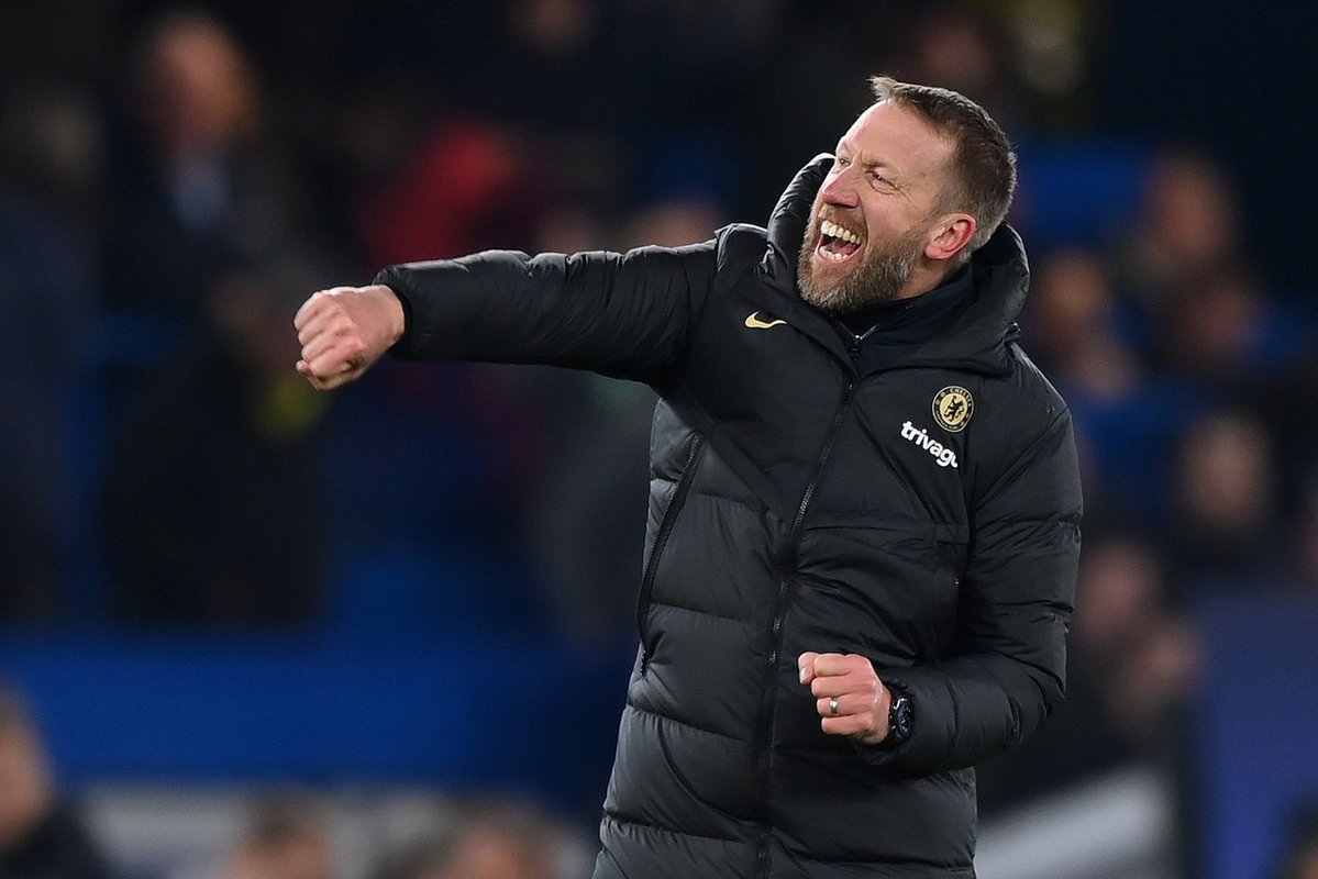 Graham Potter involved in heated exchange with Chelsea star after Dortmund win