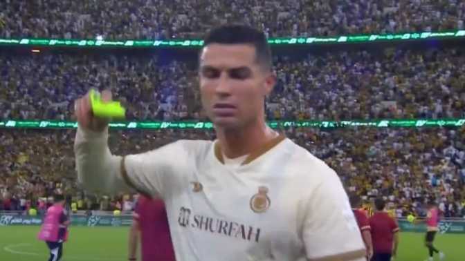 How Ronaldo reacted furiously to Lionel Messi mocking before leaving pitch