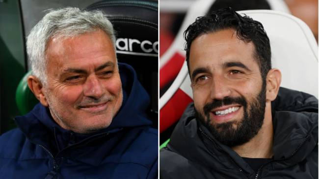 Sporting boss Ruben Amorim reveals text from Mourinho after beating Arsenal