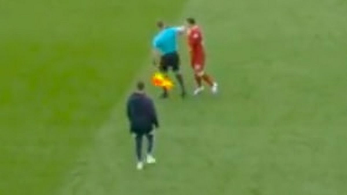 PGMOL issue statement after Andy Robertson was ‘elbowed’ by assistant referee