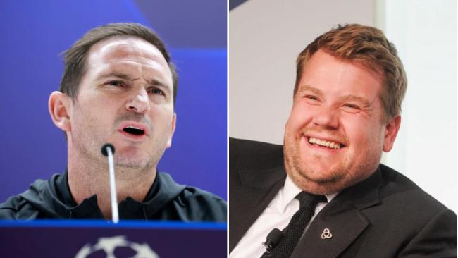 Frank Lampard responds to claims James Corden helped him get Chelsea job