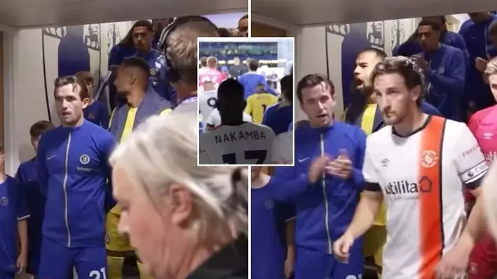 Fans ‘struck’ by Chelsea stars after unseen tunnel footage emerges