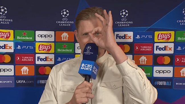 Peter Schmeichel reveals he was snubbed by Arsenal players after Porto defeat