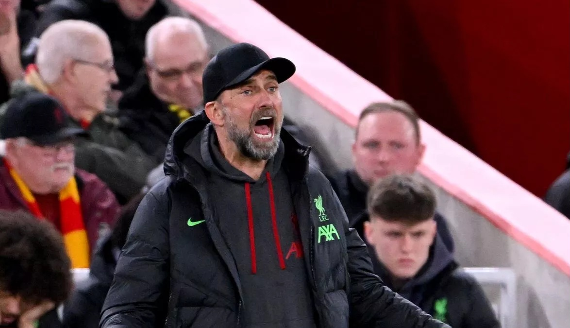 Jurgen Klopp aims fury at Liverpool star in shock Atalanta defeat