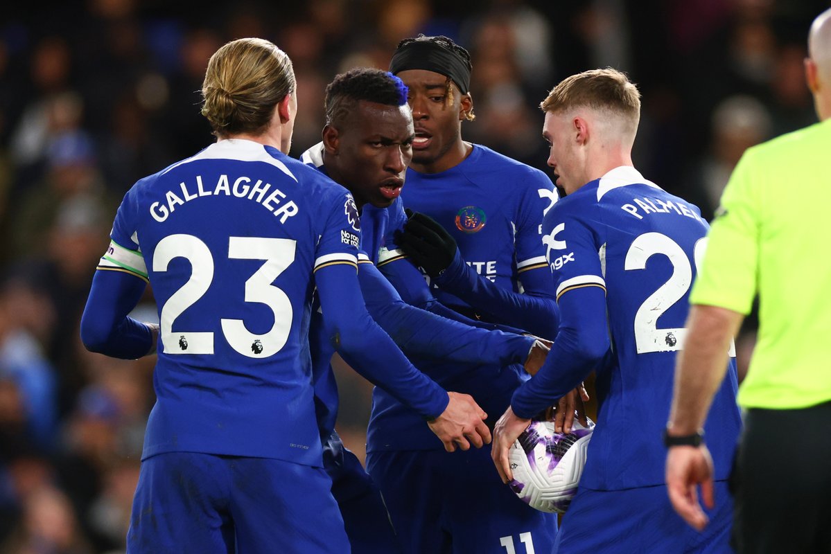 WATCH: Chelsea players involved in ‘pathetic’ penalty spat despite being 4-0 ahead