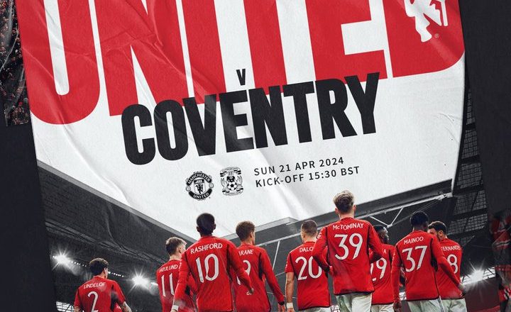 WATCH – Coventry City vs Man Utd: Live stream
