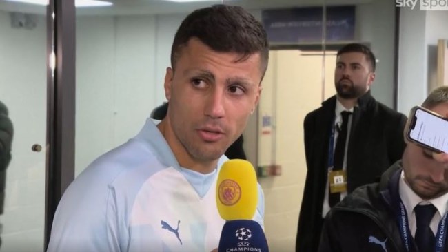 Rodri aims bitter swipe at Real Madrid after Champions League exit